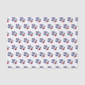 Patriottische Verenigde Staten rood wit blauwe vla Tissuepapier (Voorkant)