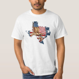 Patriottische Verenigde Staten Texas T-shirt