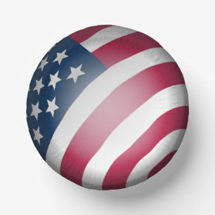 Patriottische Verenigde Staten van Amerika Vlag We Papieren Kommen