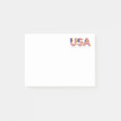 Patriottische Verenigde Staten Vlag Post-it® notes (Voorkant)