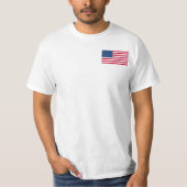 Patriottische Verenigde Staten Vlag T-Shirt (Voorkant)