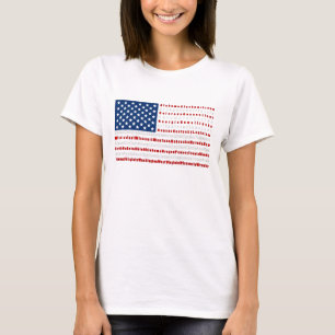 Patriottische Verenigde Staten Vlag T-Shirt