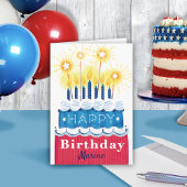 Patriottische Verjaardag Kaart