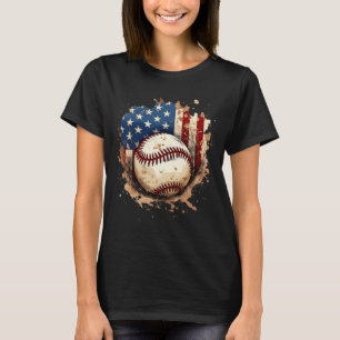 Patriottische verkoop 4 juli mannen VS Amerikaanse T-shirt