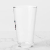 Patriottische Verpleegster Vector Grafische T-shir Glas (Links)