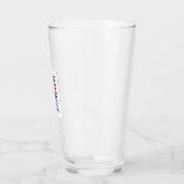 Patriottische Verpleegster Vector Grafische T-shir Glas (Links)