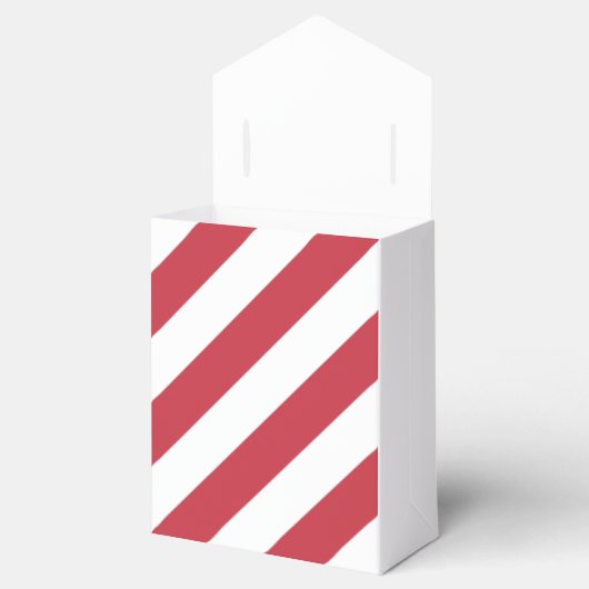 Patriottische versnellingsbak - Amerikaanse vlag Bedankdoosjes (Geopend)