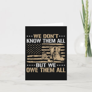 Patriottische Veteraan Amerikaanse Vlag 4 juli Vet Kaart