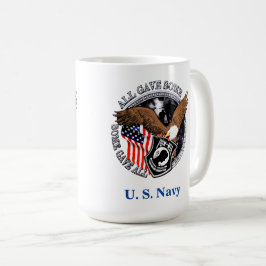 Patriottische veteraan Eagle U S Navy Koffiemok