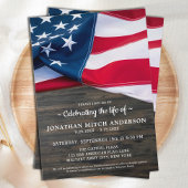 Patriottische veterancering van het leven kaart