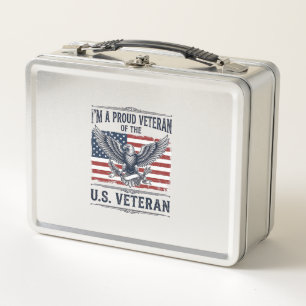 Patriottische Veteranen Adelaar Vintage Gravure Sh