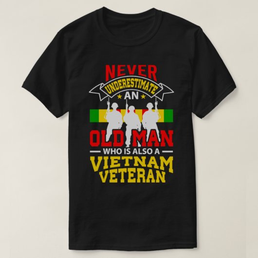 Patriottische veteranen Dag Gift US Vietnam Vetera T-shirt (Design voorkant)
