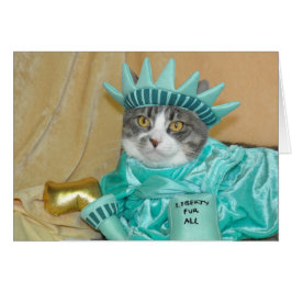 Patriottische vierde juli grijze tablet-kaart