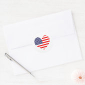 Patriottische Vierde juli partij gunst stickers (Envelop)