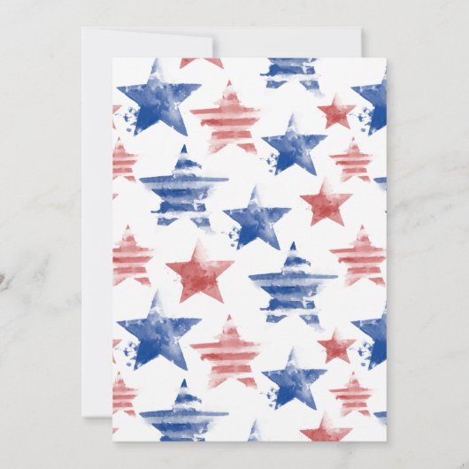 Patriottische Vierde Uitnodiging van de Partij van (Achterkant)