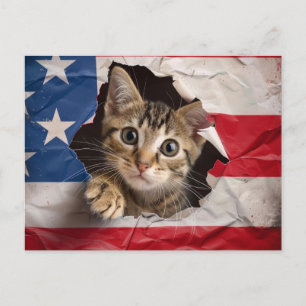 Patriottische viering briefkaart