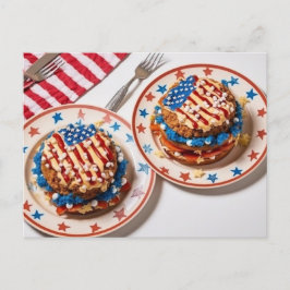 Patriottische viering briefkaart