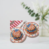 Patriottische Viering Kaart (Staand voorkant)