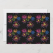 Patriottische Viering Picknick Party Honden Uitnod Kaart (Achterkant)