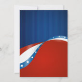 Patriottische viering van de partij van juli kaart (Achterkant)