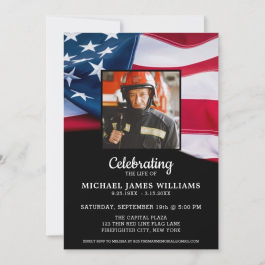 Patriottische viering van het leven in de verenigd kaart (Voorkant)