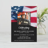 Patriottische viering van het leven in de verenigd kaart (Staand voorkant)