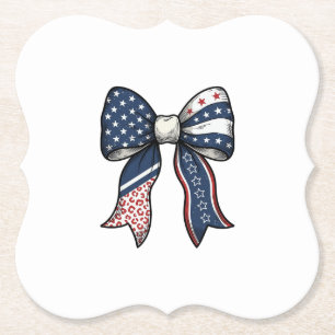Patriottische Vintage Gegraveerde Boog Vector Ontw Kartonnen Onderzetters