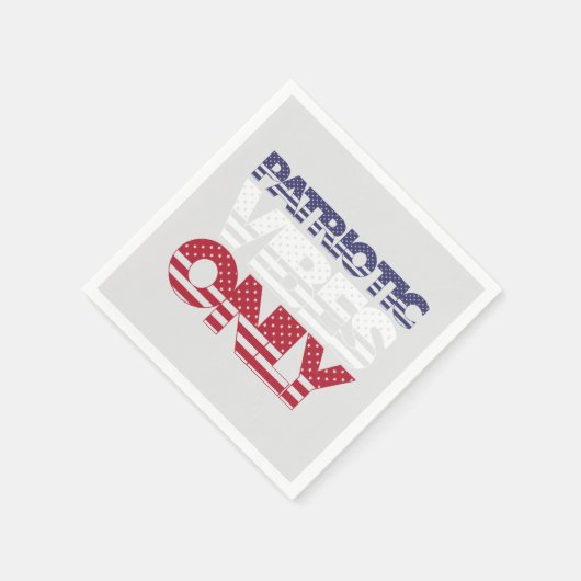 Patriottische virussen alleen sterren en Stripes U Servet (Hoek)