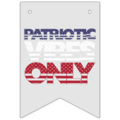 Patriottische virussen alleen sterren en Stripes U Vlaggetjes (Derde vlag)