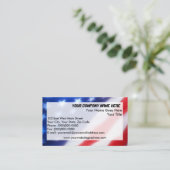 Patriottische Visitekaartjes (Staand voorkant)