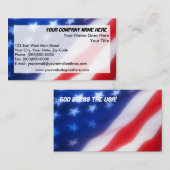 Patriottische Visitekaartjes (Voorkant / Achterkant)