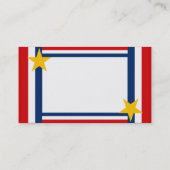 Patriottische Visitekaartjes (Achterkant)