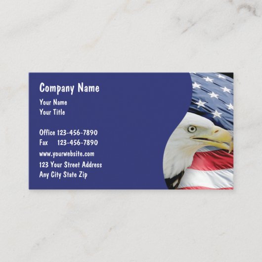 Patriottische Visitekaartjes (Voorkant)