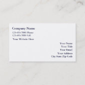 Patriottische Visitekaartjes (Achterkant)