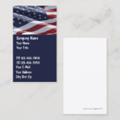 Patriottische Visitekaartjes (Voorkant / Achterkant)