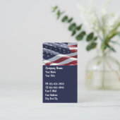 Patriottische Visitekaartjes (Staand voorkant)