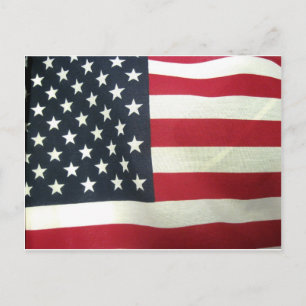 Patriottische vlag briefkaart