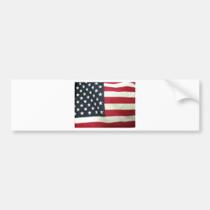 Patriottische vlag bumpersticker