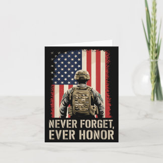 Patriottische Vlag Citaten Veteranen Dag Herdenkin Kaart