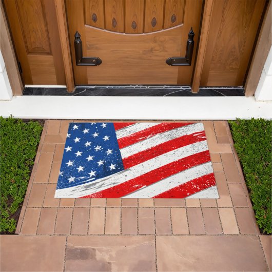 Patriottische Vlag Deurmat (Buiten)