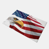 Patriottische vlag Doormat Deurmat (Schuin)