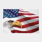 Patriottische vlag Doormat Deurmat (Voorkant)