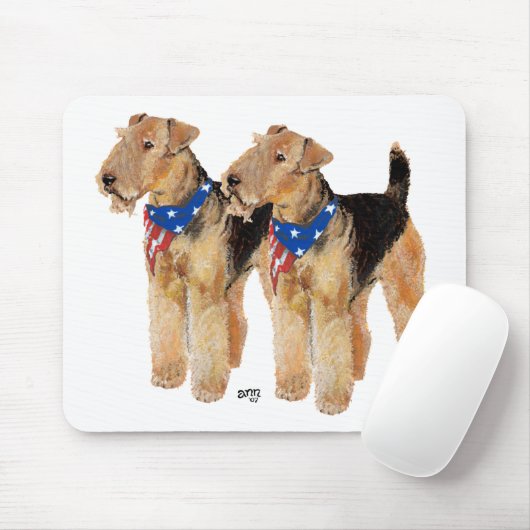 Patriottische vlag Duo Muismat (Met muis)