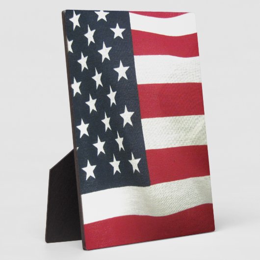 Patriottische vlag fotoplaat (Zijkant)