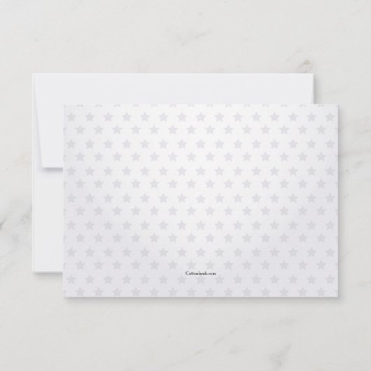 Patriottische vlag Funeral Hartelijk dank Bedankkaart (Achterkant)