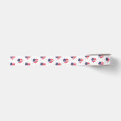 Patriottische Vlag Harten Grosgrain Lint (Voorkant)