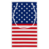 Patriottische vlag kleine cadezak klein cadeauzakje (Achterkant)