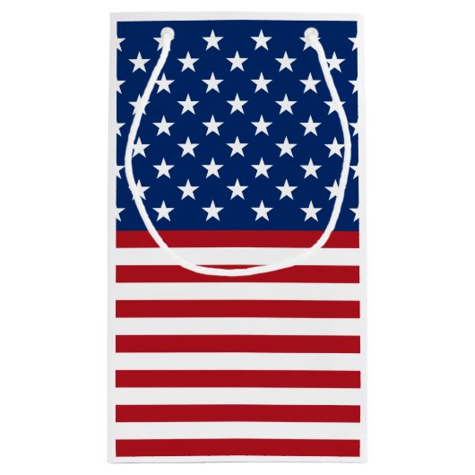 Patriottische vlag kleine cadezak klein cadeauzakje (Achterkant)