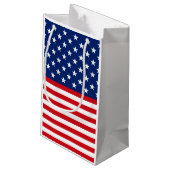 Patriottische vlag kleine cadezak klein cadeauzakje (Achterkant Gekanteld)