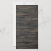 Patriottische vlag Memorial Veteran Bedankkaart (Achterkant)